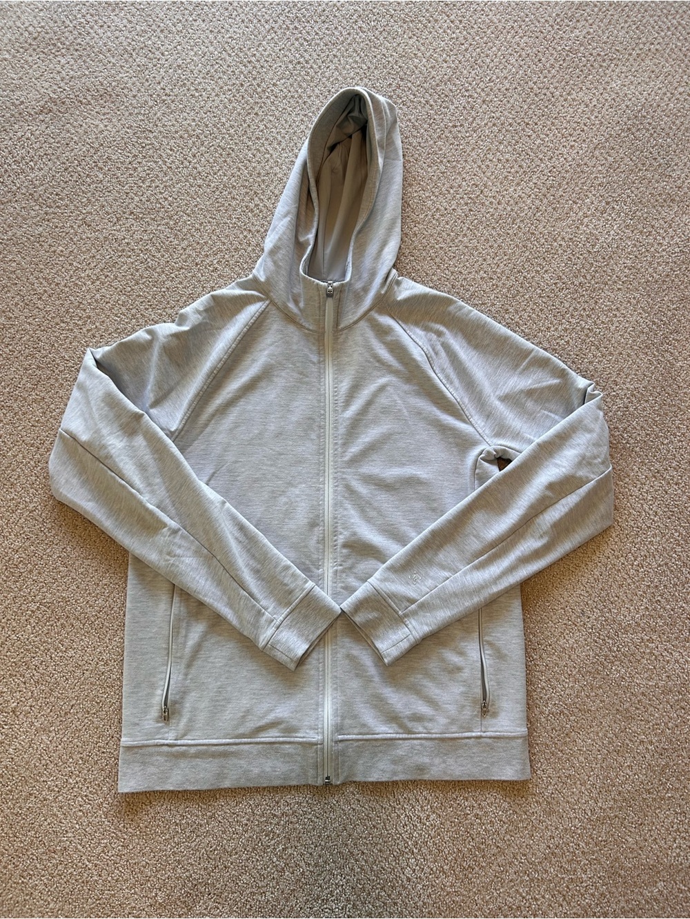 Men’s lululemon athletica Light Gray Full-Zip Hoodie